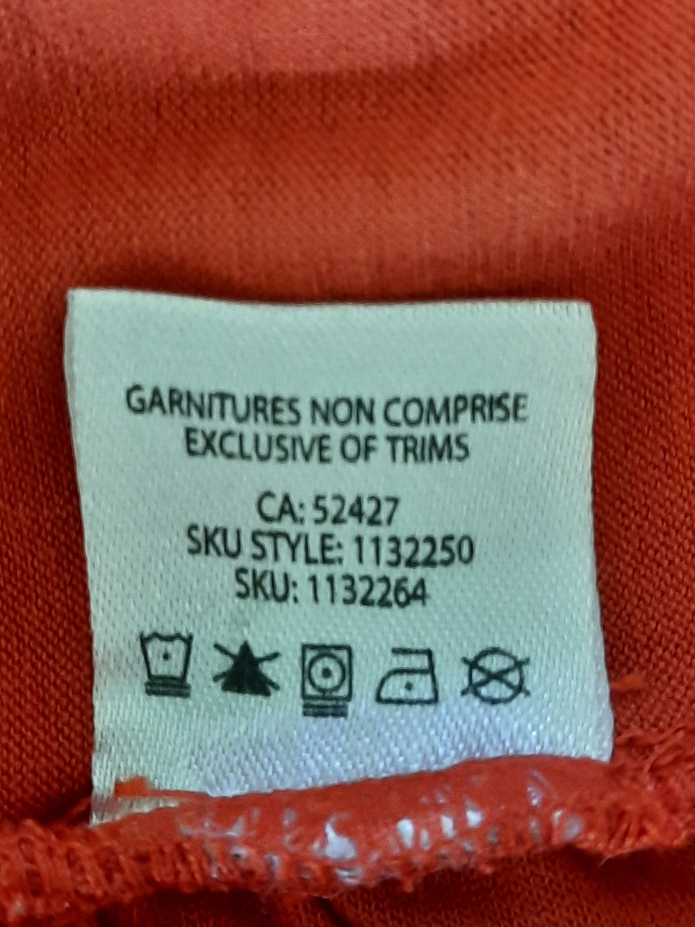 ACX Women’s Short Sleeve Twist Front Tee - Coral Red Size M - Picture 6 of 6